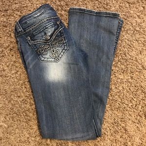 Miss Me Mid Rise Boot Cut jeans